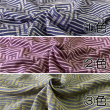 No.3990 ジャガード七分袖Tシャツ